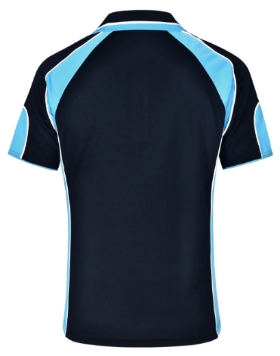 Picture of Winning Spirit, Kids Cooldry Contrast Polo w Panels